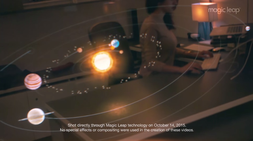 Magic Leap's augmented reality project continues to generate support