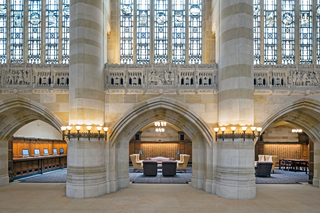 Nave restored at Yale’s Sterling Memorial Library
