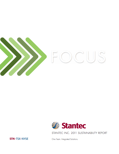 Stantecs 2011 Sustainability Report outlines its performance towards environmen