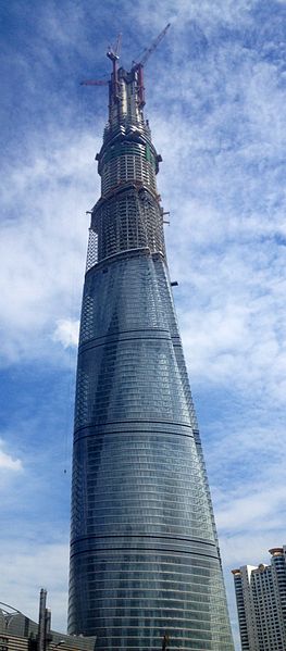 Shanghai Tower. Photo: Yhz1221 via Wikimedia Commons