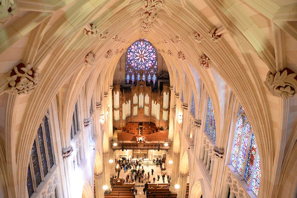 A fully restored St. Patrick’s Cathedral awaits the Pope’s arrival 