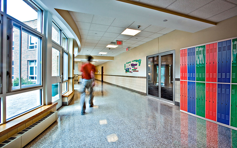 Using compatible products ensures one form of protection is not compromised for another when designing safe schools.