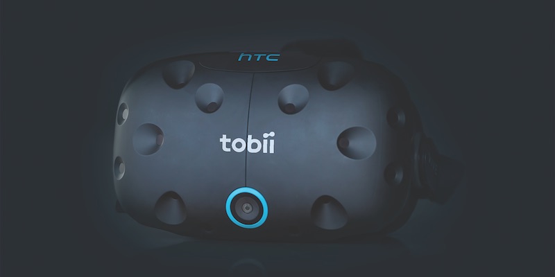 Tobii HTC VR headset