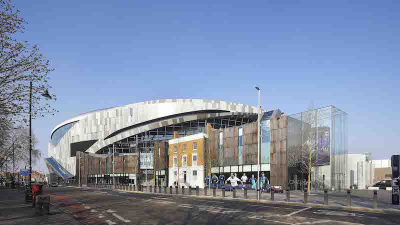 Tottenham Stadium Exterior