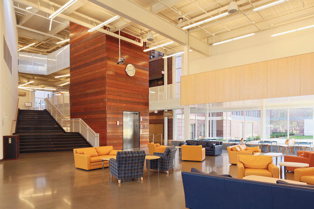 The 135,000-sf, LEED Gold-certified Weitz Center for Creativity at Minnesotas C
