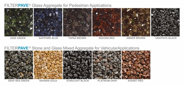 FilterPave Products Products now offers its line of poured-in-place pervious pav