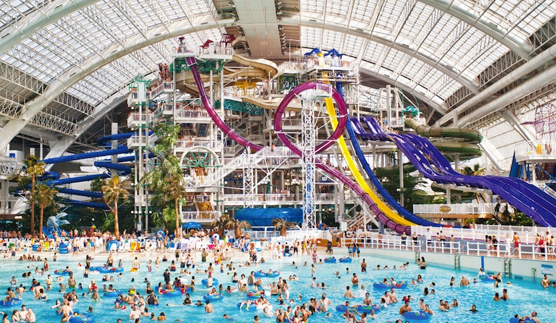 The West Edmonton mall in Canada is an extreme version of how entertainment is critical in retail design.