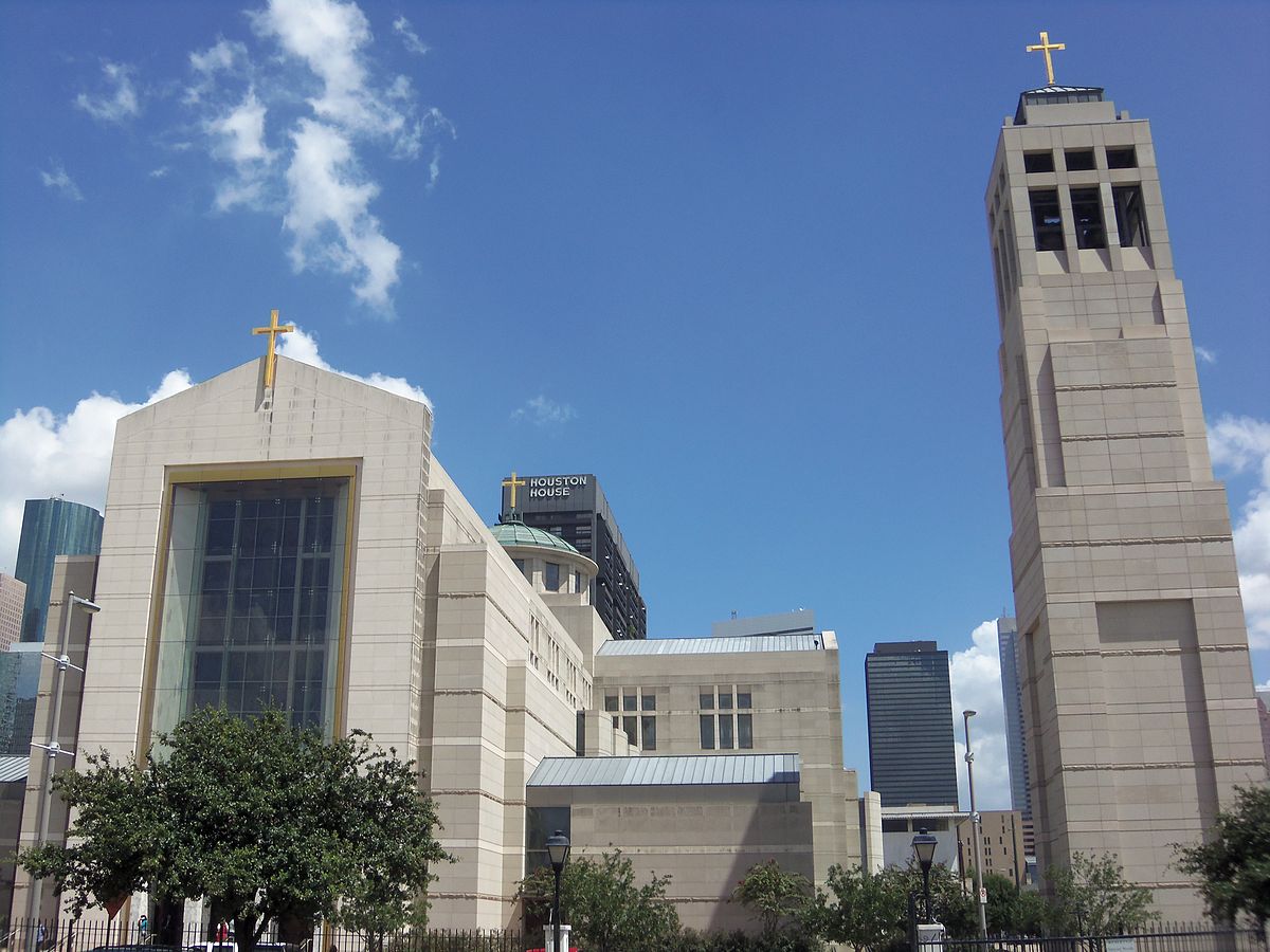 Co-Cathedral of the Sacred Heart, Houston. Photo: Farragutful via Wikimedia Comm