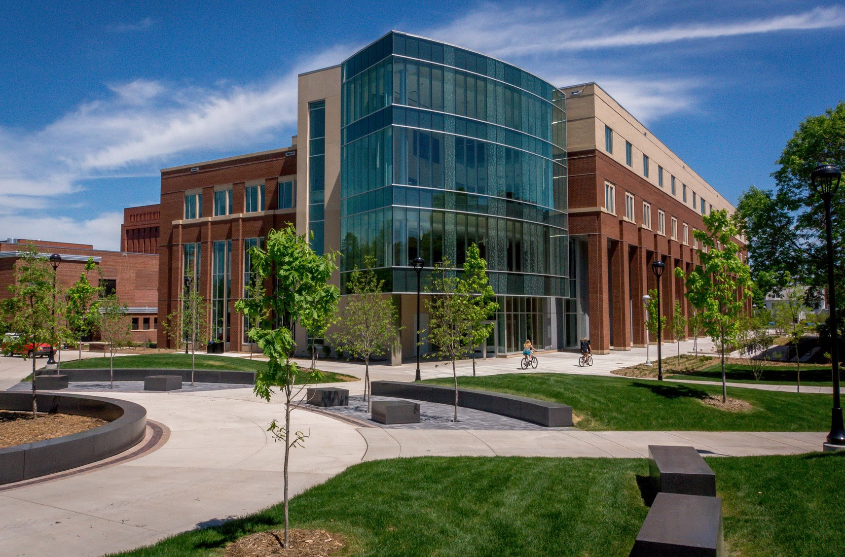 Centennial Hall is the first new academic building on the UW-Eau Claire campus i
