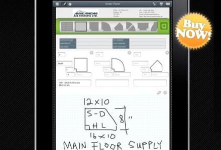 Contractor Forms HD, tablet app