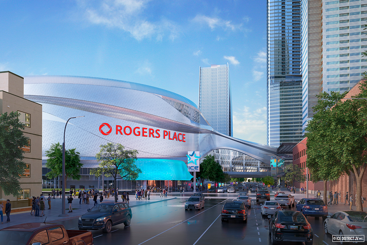Edmonton's Rogers Place is one of North America's top next-generation stadiums