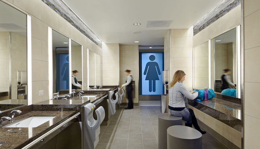 Why corporate bathrooms stink and how good design can fix this