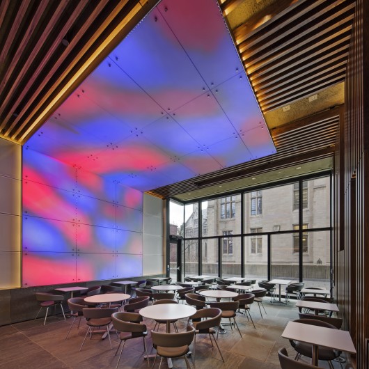 Ground cafe at Yale University, New Haven, Conn., by Bentel and Bentel Architect