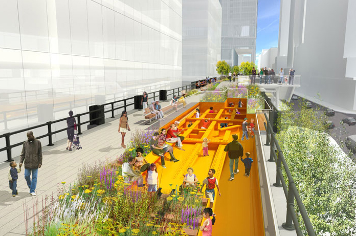 All renderings: James Corner Field Operations; Diller Scofidio + Renfro; and Pie