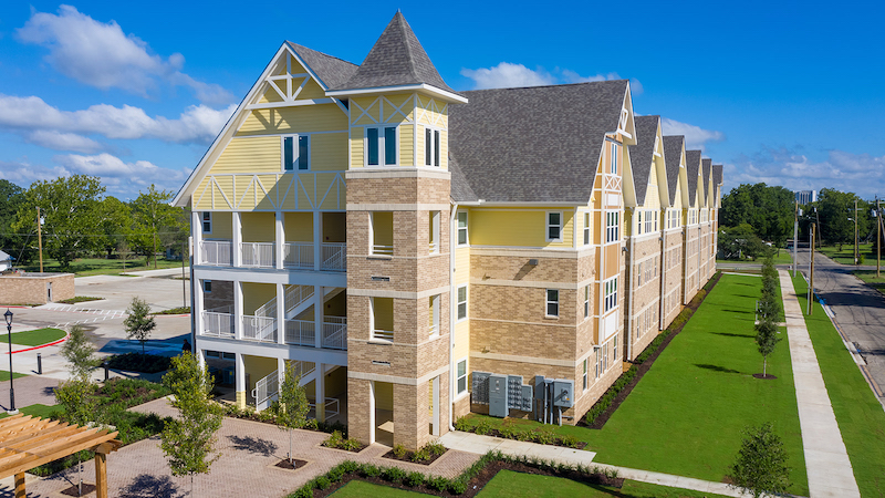 NORTH FLATS student housing development at Austin College 2020 student housing report