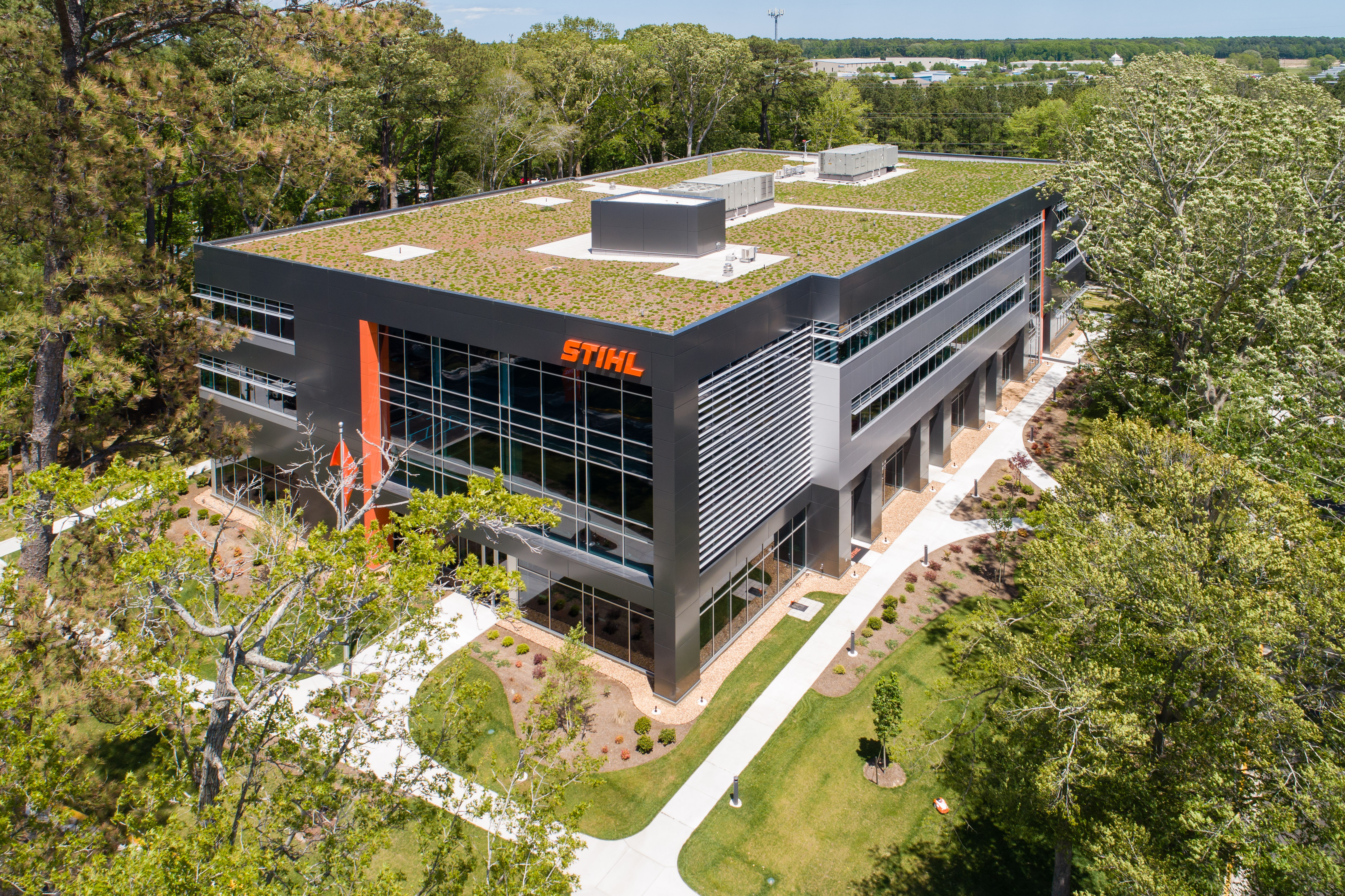 The STIHL Inc administration building in Virginia