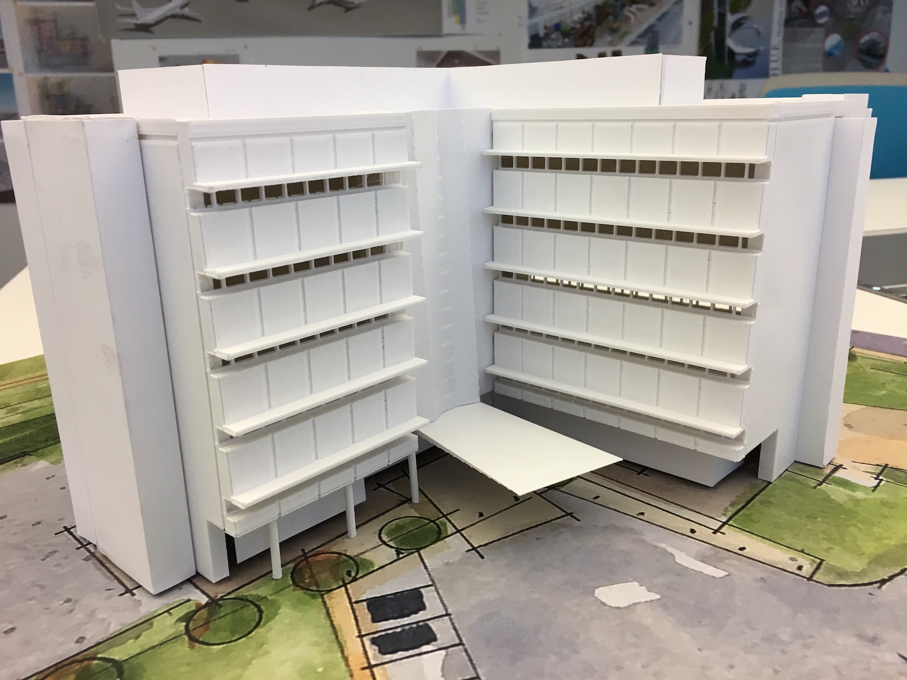 Physical models you hand to your client can immediately create an understanding of the design. 