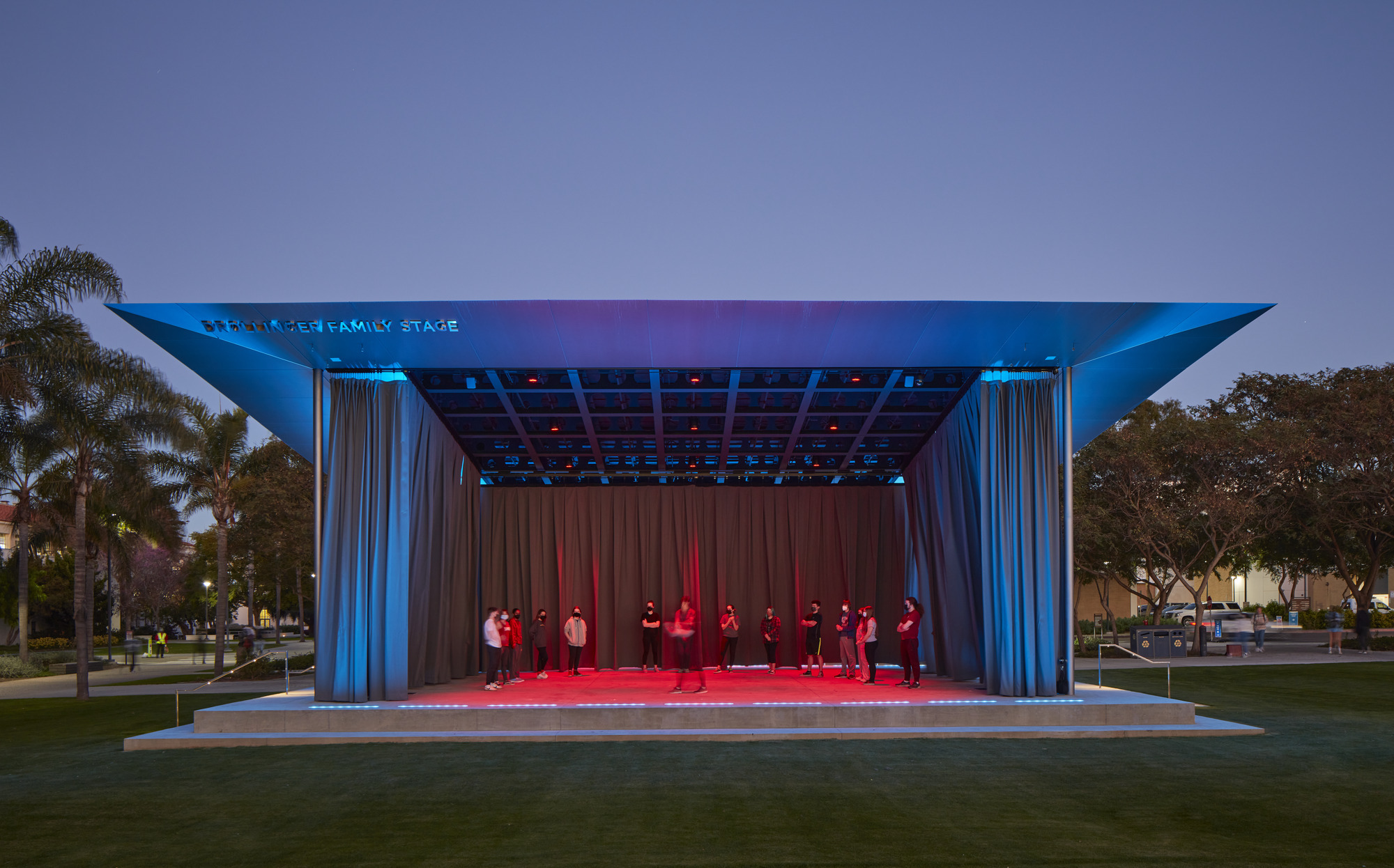Loyola Marymount University's Drollinger Family Stage, designed by SOM. Photo: © SOM | Dave Burk