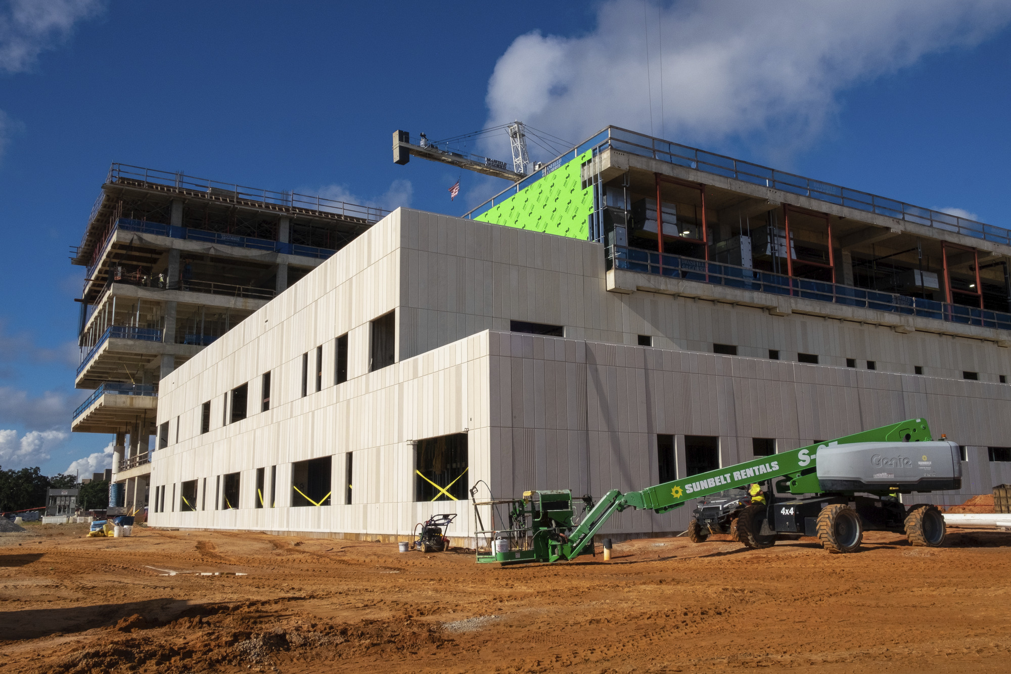 Baptist Health Care’s New Brent Lane Campus prefabrication construction