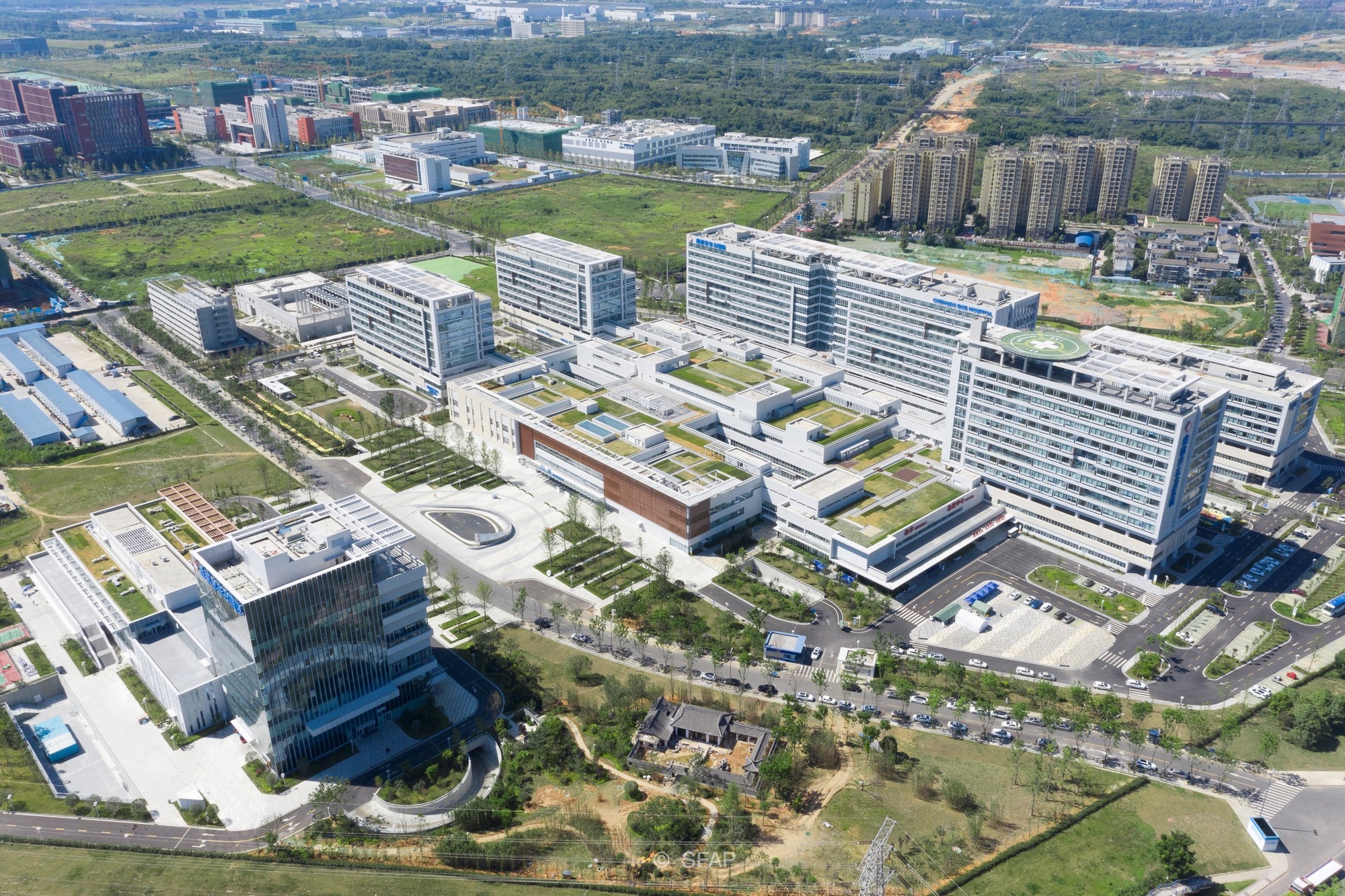 BOE Chengdu Digital Hospital prefabrication building
