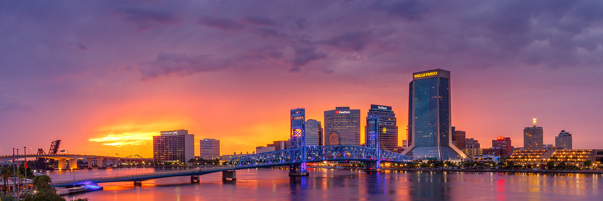 Jacksonville, Florida sunset