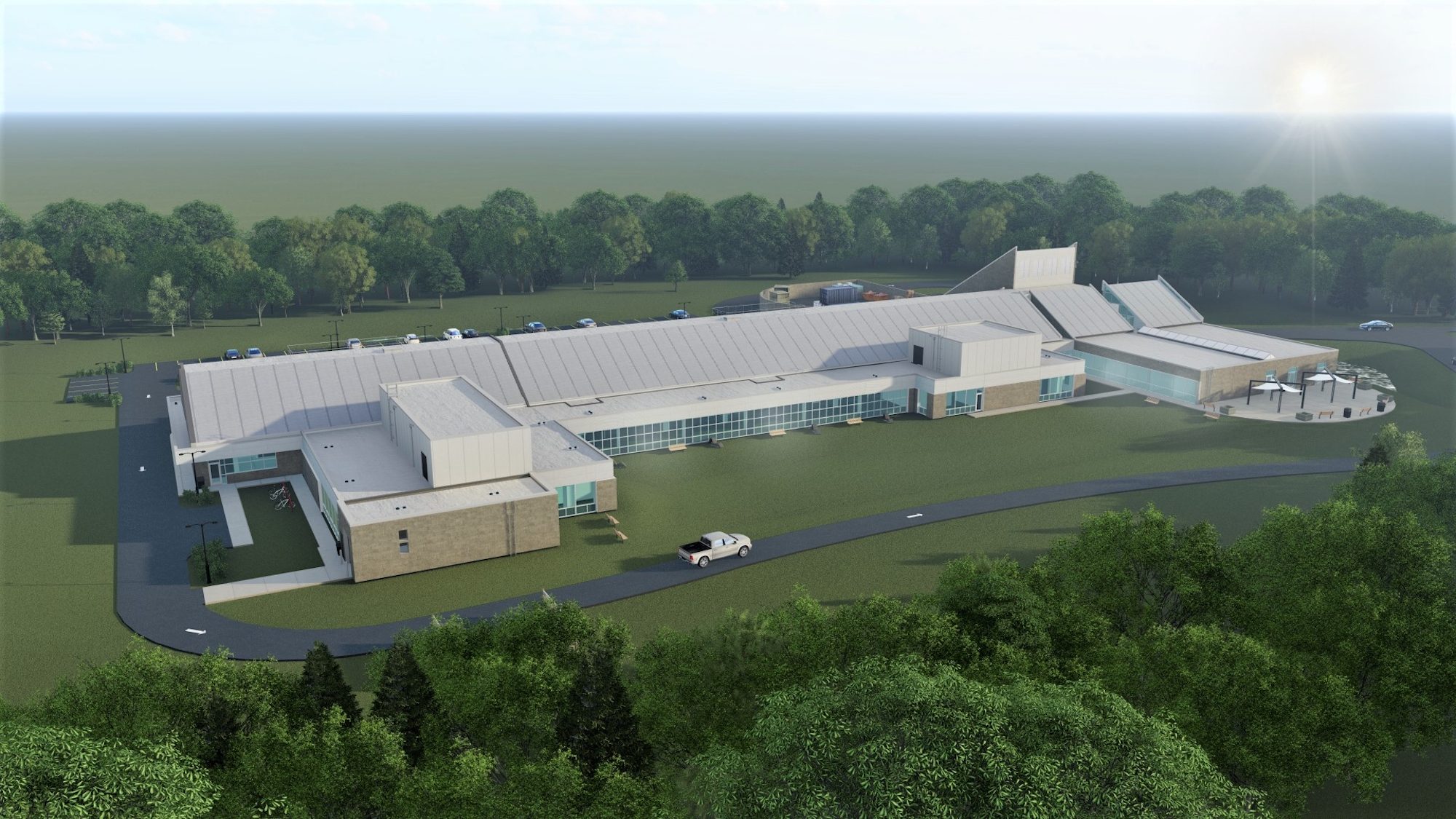 Figure 2: Rendering of WSSC Water’s environmental laboratory expansion project in Silver Spring, Maryland. Courtesy: CDM Smith