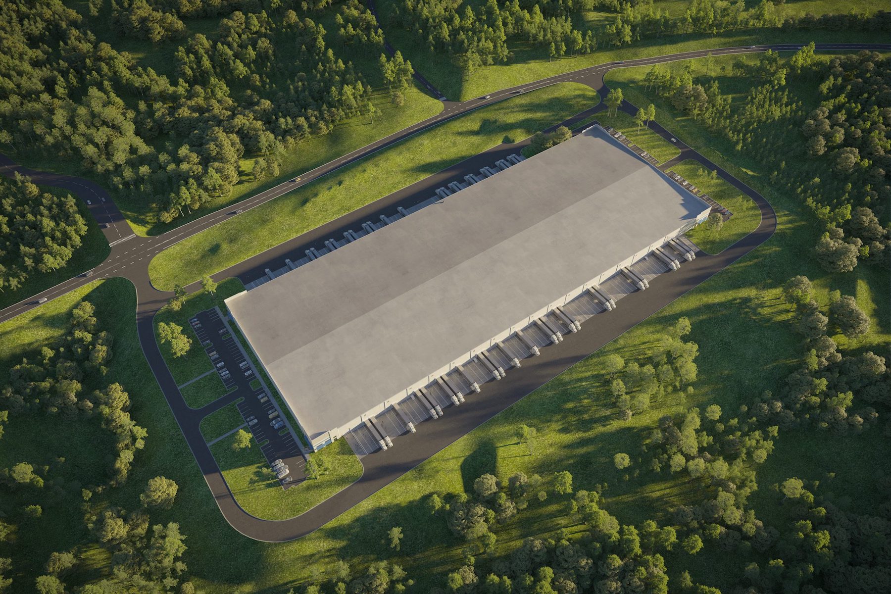 The Logistics Center will have access to I-85.