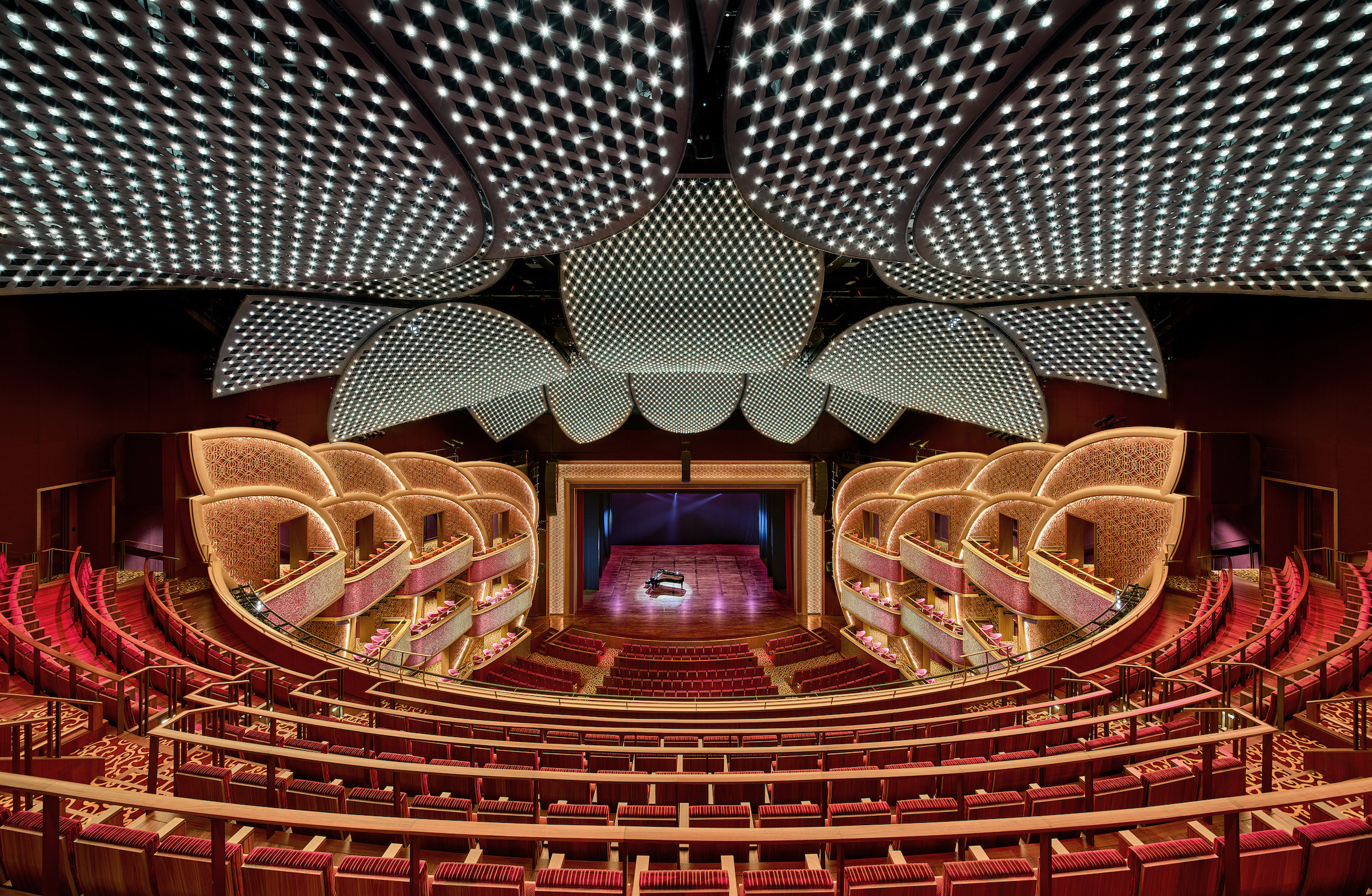 Grand Theatre and Bespoke Swarovski Crystal Ceiling