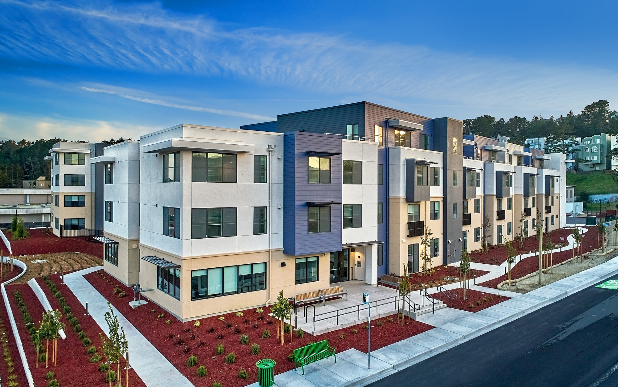 JUHSD Faculty and Staff Housing at 705 Serramonte, designed by SVA Architects