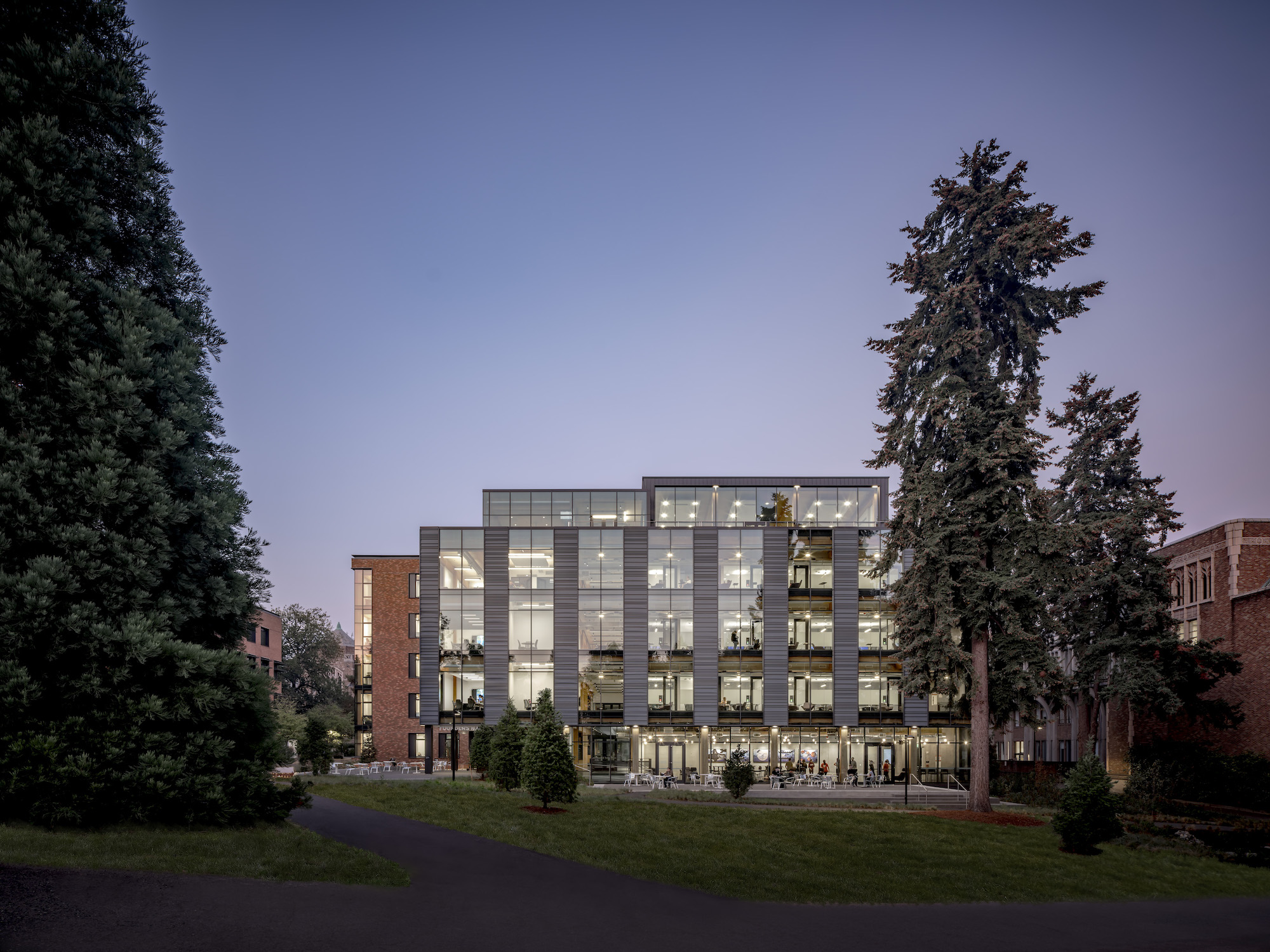 LMN Architects designed the mass timber Michael G. Foster School of Business Founders Hall at the University of Washington 2