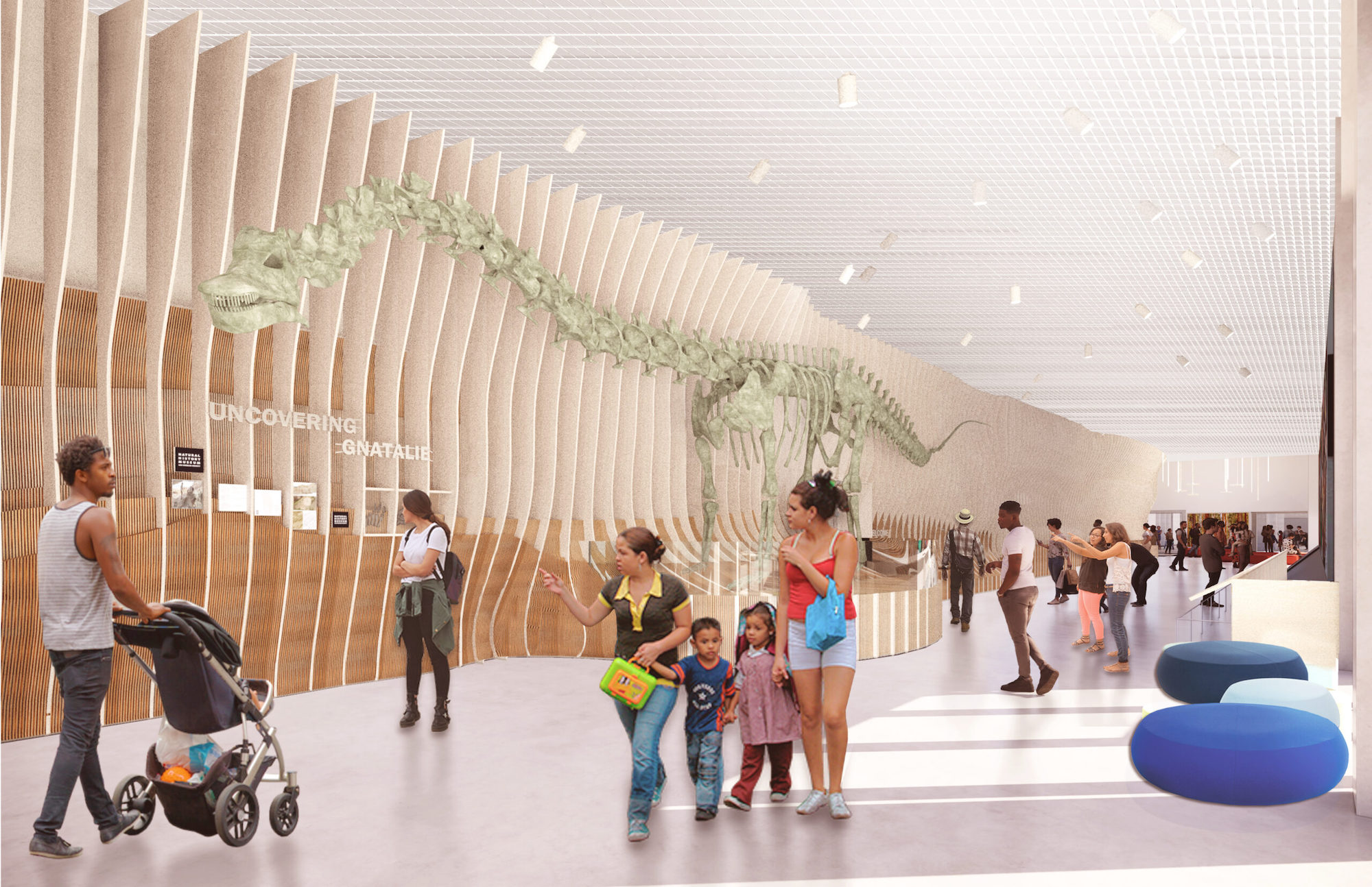 New wing of Natural History Museums of Los Angeles to be a destination and portal