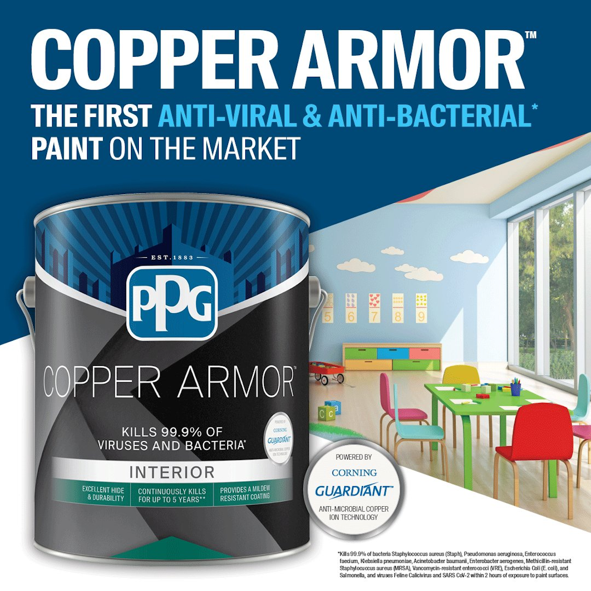 PPG Copper Armor paint