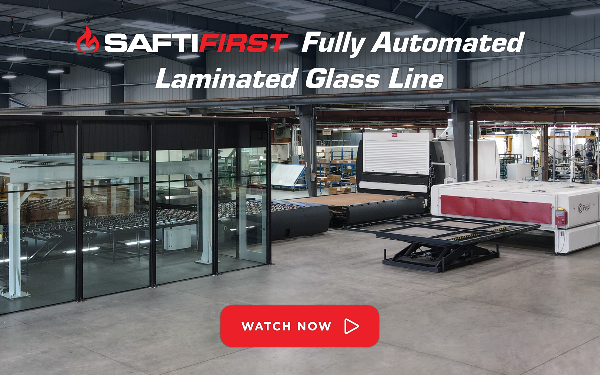 SAFTIFIRST Fully Automated Laminated Glass Line