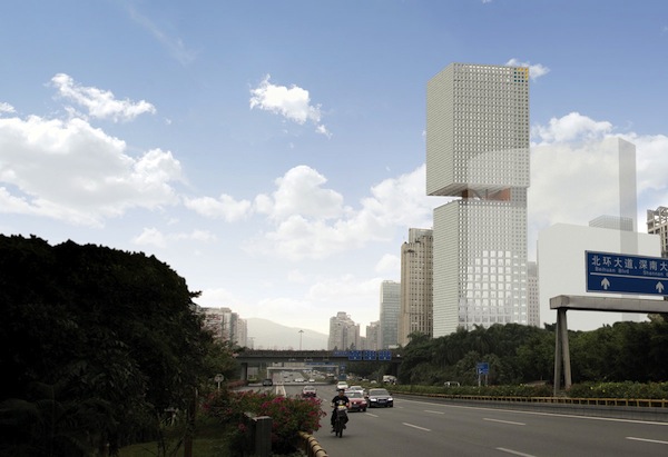 OMA's 'perimeter core' design wins competition for Essence Financial Building in