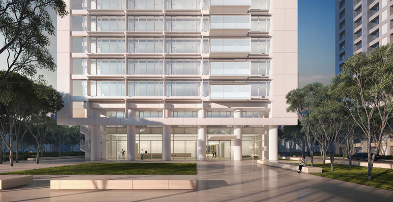 Richard Meier & Partners unveil Taipei residential high-rise design