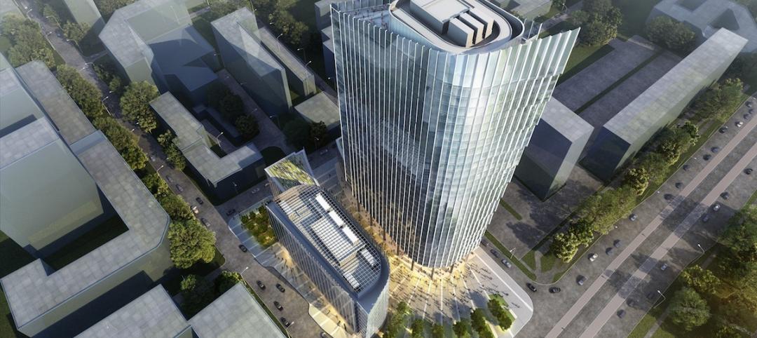 Goettsch Partners unveils plans for dual office towers in Warsaw