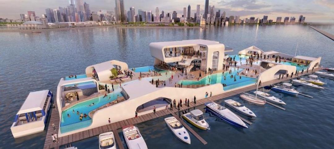 Breakwater Chicago releases renderings of floating Lake Michigan resort