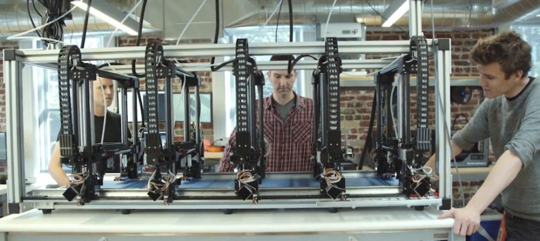 Autodesk’s Project Escher prints large objects in fraction of the time