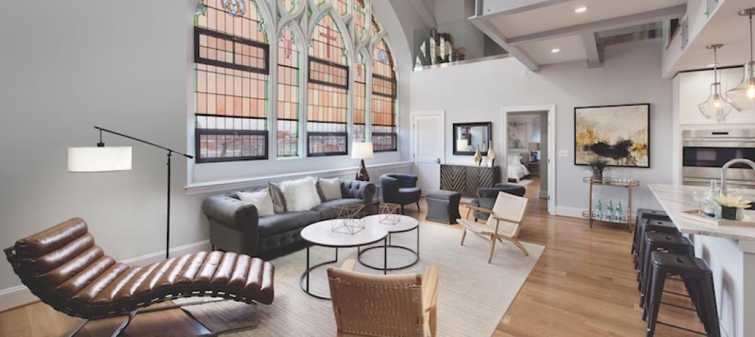 The 2,300-sf penthouse in The Sanctuary