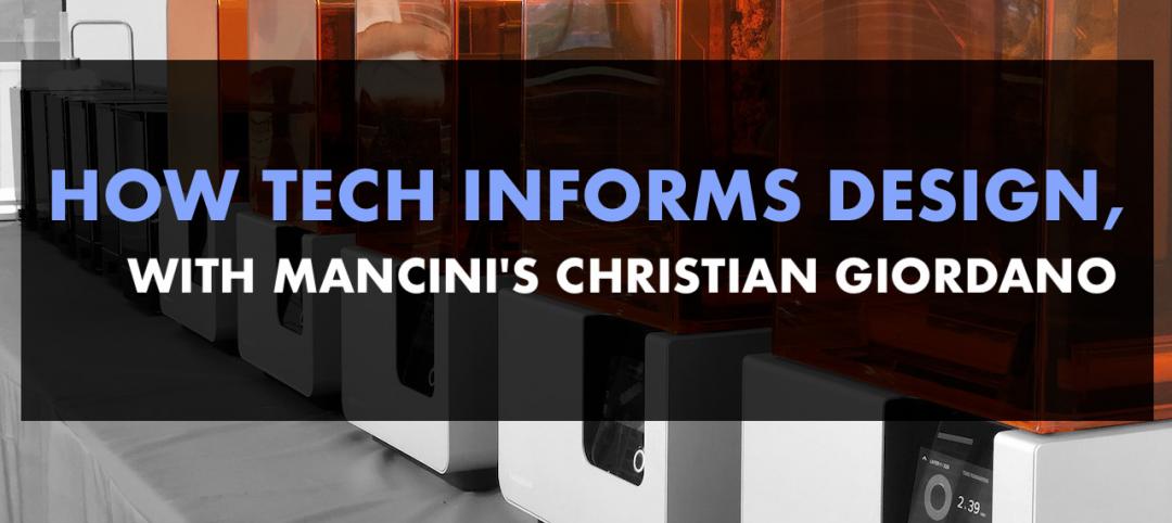 How Tech Informs Design: A Conversation with Mancini's Christian Giordano