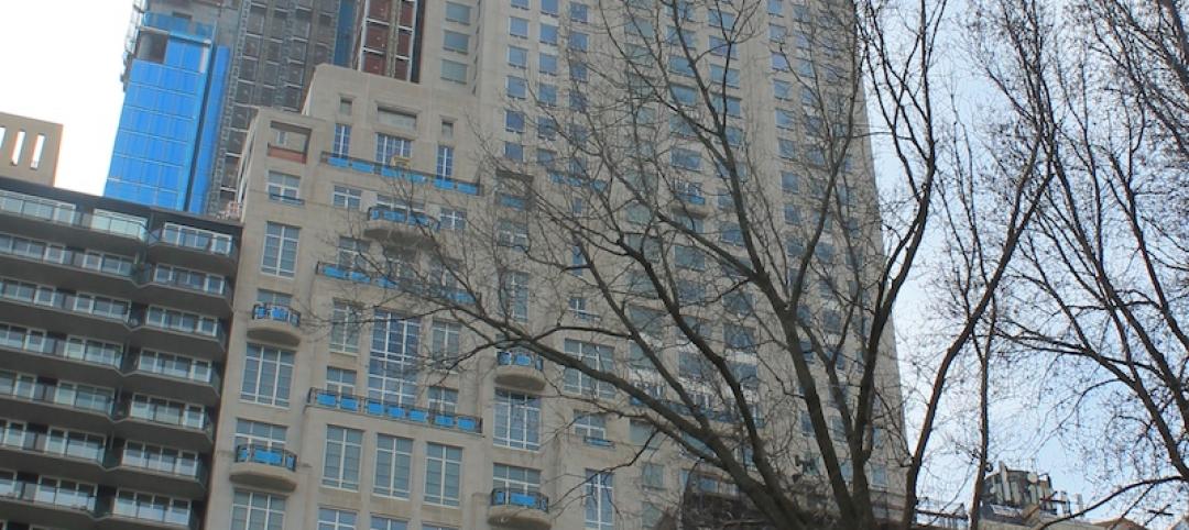 220 Central Park South's limestone facade