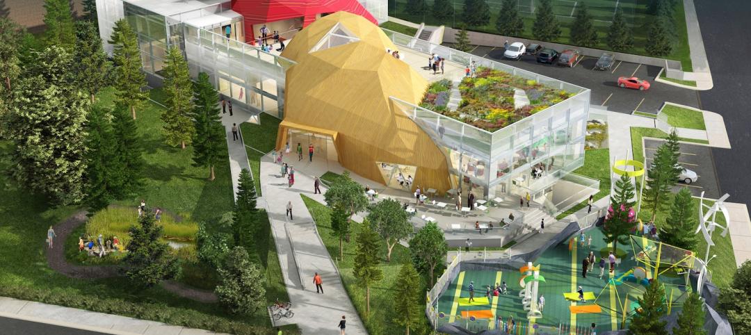Embodying the theme little mountains, the 35,000-sf museum will be located in 