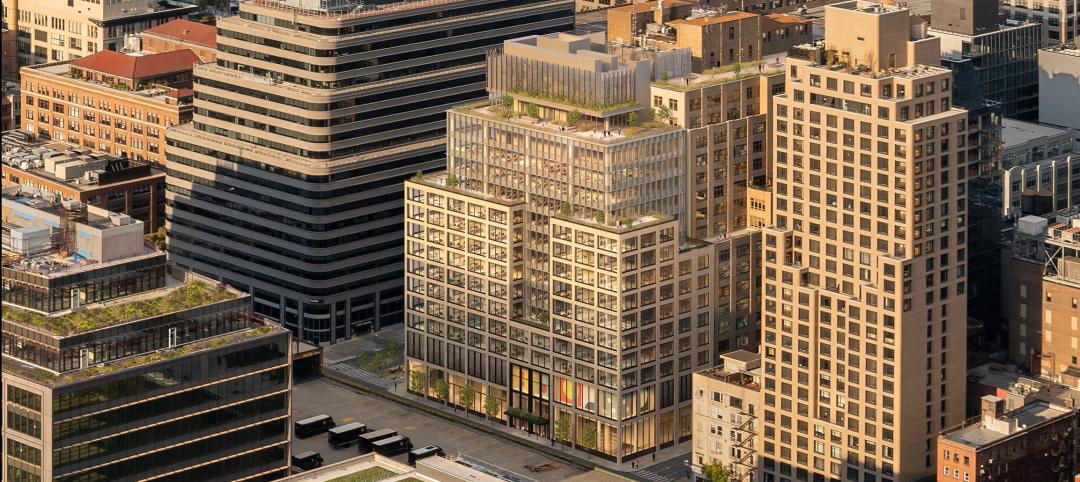 Sixteen-story office tower will use 80% less energy than an average NYC office building