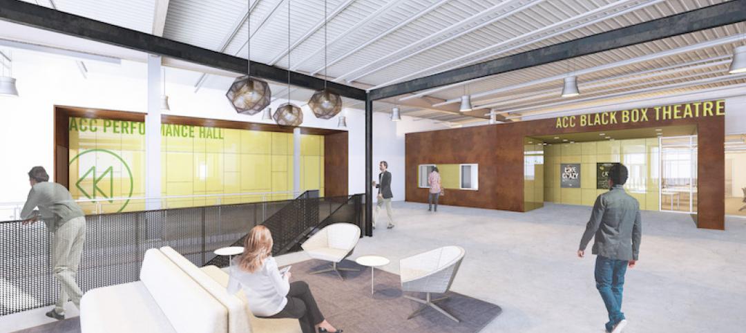 ACC new digital media center, interiors designed by Perkins+Will