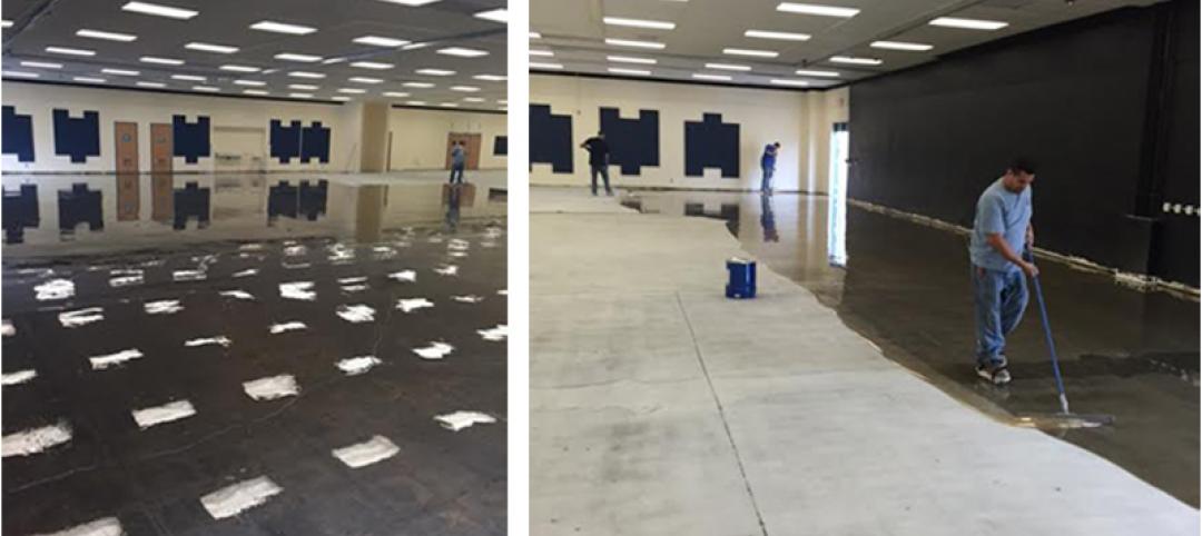 Suburban L.A. high school battles moisture-soaked flooring