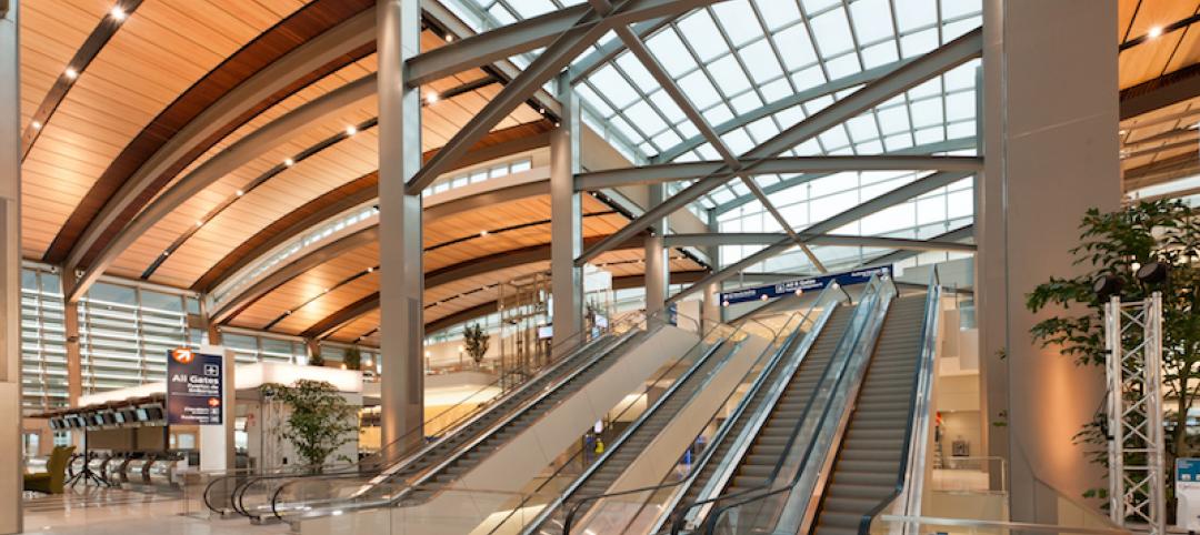 A blend of custom designed elements along with standard rolled sections worked together to complete the architectural expression of the daylit terminal and the open and airy concourse.