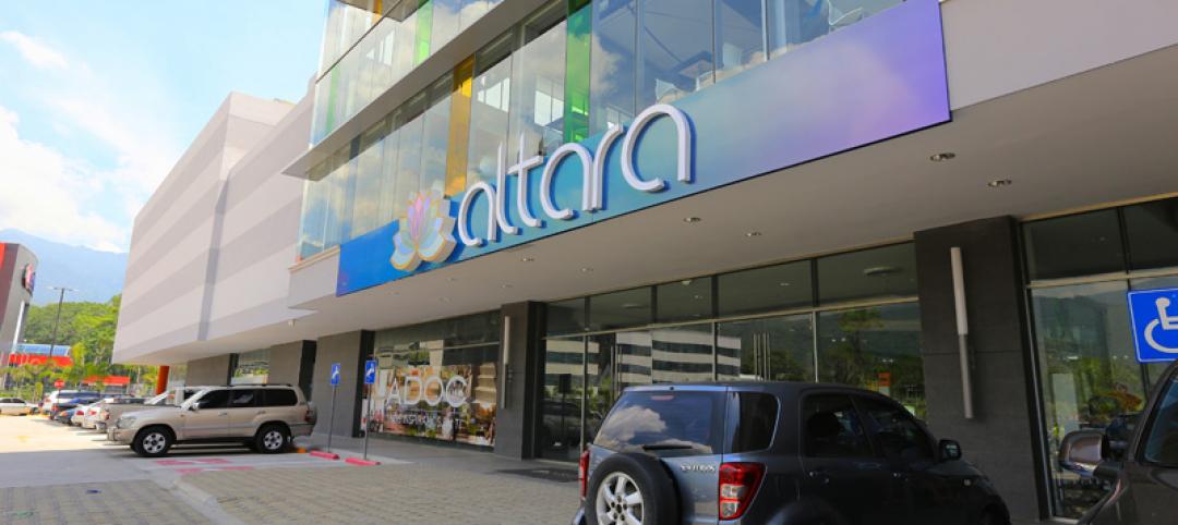 Prismatic coatings accent the new Altara Center
