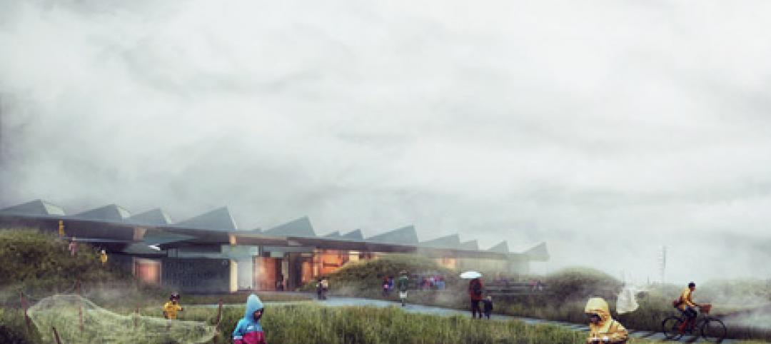 Marine Education Centre in Malm, Sweden. Renderings: Nord Architects