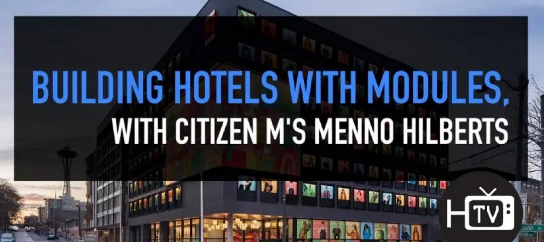 Building Hotels With Modules, With citizenM's Menno Hilberts Seattle South Lake Union