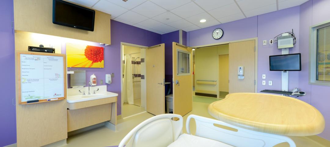 Rooms at Childrens Medical Center in Dallas were designed for universal patient